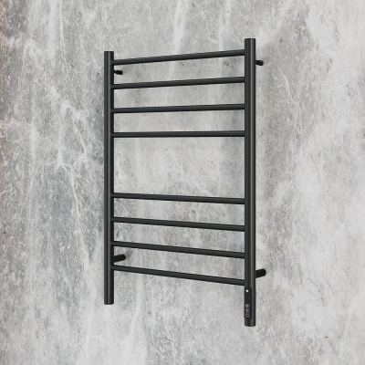 Полотенцесушитель электрический Terminus Аврора П8 50х80 КС, черный муар 4670078542953 фото в интернет-магазине Русалия