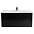 MARINO База под раковину подвесная с двумя выкатными ящиками, Nero Lucido, 1100x450x500, MARINO-1100-2C-SO-NL-P Belbagno фото в интернет-магазине Русалия