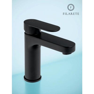 Смеситель для раковины FILARETE Retta FL5030BL, черный фото в интернет-магазине Русалия