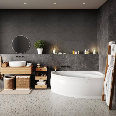 Акриловая ванна VAGNERPLAST HAPI 170x110 Right VPBA170HAP3PX-04 фото в интернет-магазине Русалия