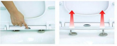 Унитаз безободковый City New Clean On с сиденьем-микролифт S-KO-CIT011-3/5-COn-S-DL-w Cersanit фото в интернет-магазине Русалия