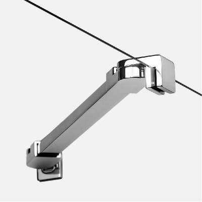 Душевое ограждение NEW TRENDY NEW SOLEO 100x195 K-0345 (хром) фото в интернет-магазине Русалия