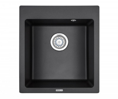 Кухонная мойка GRANULA (4651, ЧЁРНЫЙ) фото в интернет-магазине Русалия