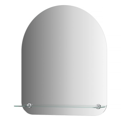 Зеркало настенное с полочкой Optima EVOFORM 50х60 см, BY 0509 фото в интернет-магазине Русалия