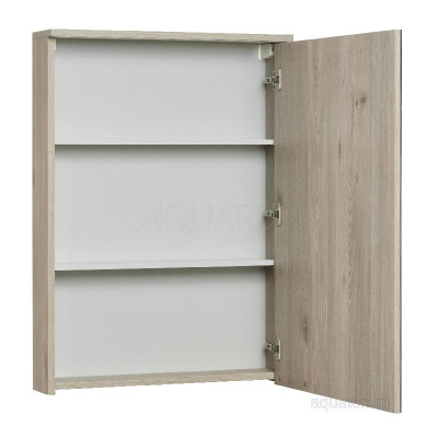 Зеркальный шкаф AQUATON Стоун 60 сосна арлингтон 1A231502SX850 фото в интернет-магазине Русалия