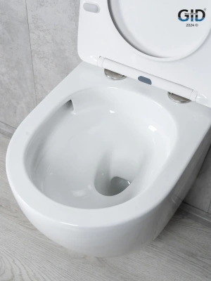 Унитаз подвесной Tornado Gid Tr2122TF 62258Y белый 49x36x36 фото в интернет-магазине Русалия