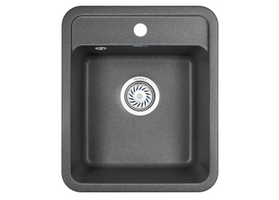 Кухонная мойка GRANULA Standart (4202, ГРАФИТ) фото в интернет-магазине Русалия