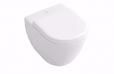 Комплект подвесного унитаза 3 в 1 SUBWAY Villeroy&Boch фото в интернет-магазине Русалия