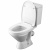 Унитаз - компакт с сиденьем полипропилен Лига 1WH302197 Сантек фото в интернет-магазине Русалия