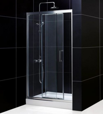 Раздвижная дверь для душа 140 EF 17 Domustar фото в интернет-магазине Русалия