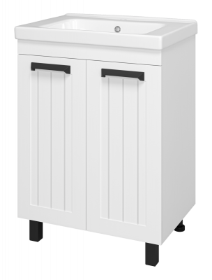 Тумба Спарта 65 с раковиной Dreja Harmonia 65 Misty фото в интернет-магазине Русалия