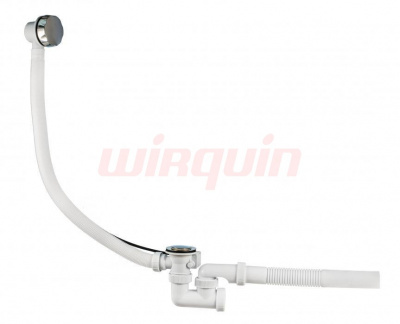 Слив-перелив полу-автоматический для ванны Универсал 30982476 Wirquin фото в интернет-магазине Русалия