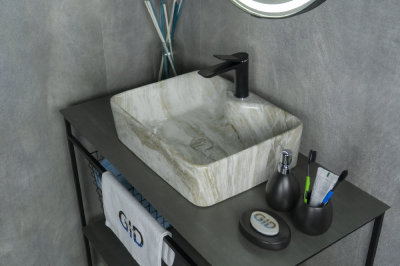 Раковина накладная Gid Mnc605 фото в интернет-магазине Русалия