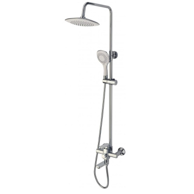 Душевая система Fmark FM2402, хром фото в интернет-магазине Русалия