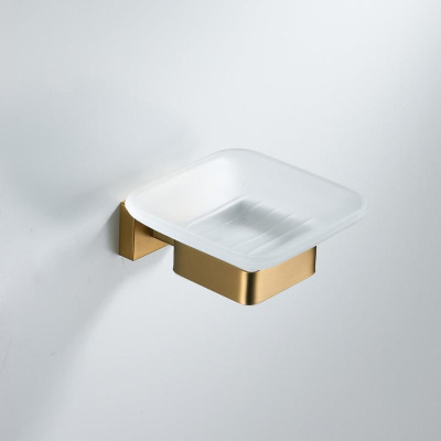 Мыльница Shevanik SG5603G, золотой сатин фото в интернет-магазине Русалия