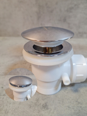 Слив-перелив для ванны AltroBagno BD 070301 Cr фото в интернет-магазине Русалия