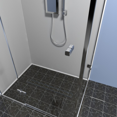 К-т водоотводящий желоб DP20-800 из нержавеющей стали + Декор. вставка/ Основа под плитку PG20-800 Комплект: желоб DP20-800 + основа под плитку PG20-800 фото в интернет-магазине Русалия