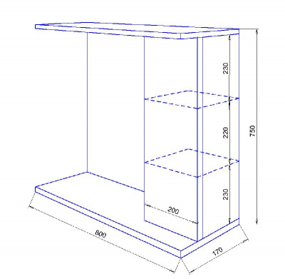 Loranto Модерн Зеркало-шкаф 80 правостороннее фото в интернет-магазине Русалия