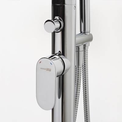 Dinkel 5821 Напольный смеситель для ванны Wasserkraft фото в интернет-магазине Русалия