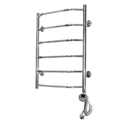 Электрический полотенцесушитель Лаура П6 600x800 ER, хром Domoterm фото в интернет-магазине Русалия