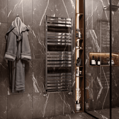 Водяной полотенцесушитель Палермо П18 500х1400 4670078530783 Terminus фото в интернет-магазине Русалия