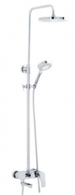 Душевой гарнитур с изливом Gritt Cromo VR.GRT-9920.CR Veragio фото в интернет-магазине Русалия