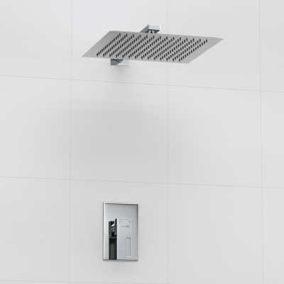 A12119 Встраиваемый комплект для душа с верхней душевой насадкой Wasserkraft фото в интернет-магазине Русалия