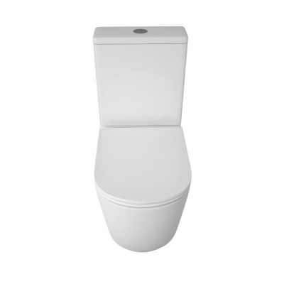 Унитаз-компакт безободковый с сиденьем микролифт LINK SH0103 SHRUDERS фото в интернет-магазине Русалия