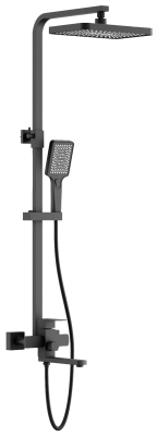 Душевая система BELZ цвет: черный (B24817-7) фото в интернет-магазине Русалия