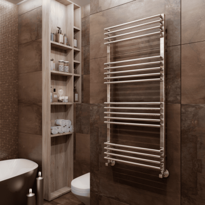 Водяной полотенцесушитель Арт П13 500х800 4670078513373 Terminus фото в интернет-магазине Русалия