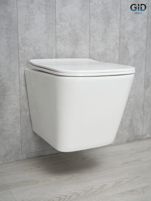 Унитаз подвесной Gid Tr2143 62257Y белый 49x34x36 фото в интернет-магазине Русалия