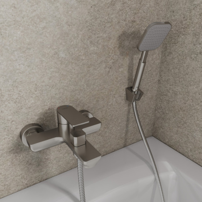 Смеситель для ванны Milardo Maze сатин (MAZBN00M02) фото в интернет-магазине Русалия