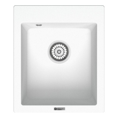 Мойка кухонная Point Динара 42 PN3004W, белый фото в интернет-магазине Русалия