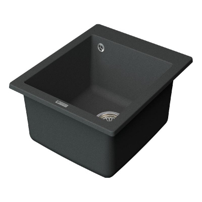 Мойка кухонная Point Динара 42 PN3004GR, графит фото в интернет-магазине Русалия