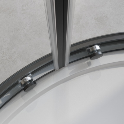 Душевой уголок CEZARES RELAX-304-RH-2-120/90-C-GM фото в интернет-магазине Русалия