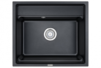 Кухонная мойка GRANULA Kitchen Space (6003, ШВАРЦ) фото в интернет-магазине Русалия