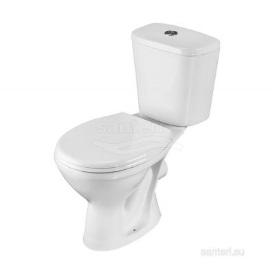 Унитаз - компакт с сиденьем Pro белый 1.P215.5.S00.00B.F Santeri фото в интернет-магазине Русалия