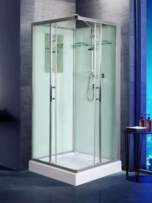 Душевая кабина LAINE 801 80*80*217 10000003258 WeltWasser фото в интернет-магазине Русалия