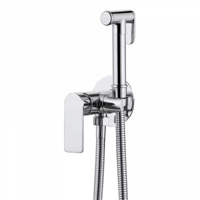 Смеситель ABBER Weiss Insel AF8025 с гигиеническим душем, хром фото в интернет-магазине Русалия