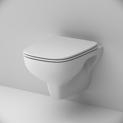 C85A1702SC X-Joy S подвесной унитаз FlashClean с сиденьем микролифт фото в интернет-магазине Русалия