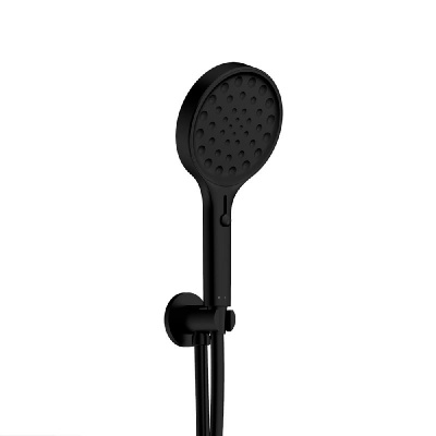 AQM 8402MB Набор для комплектации душа со смесителем, Черный матовый фото в интернет-магазине Русалия