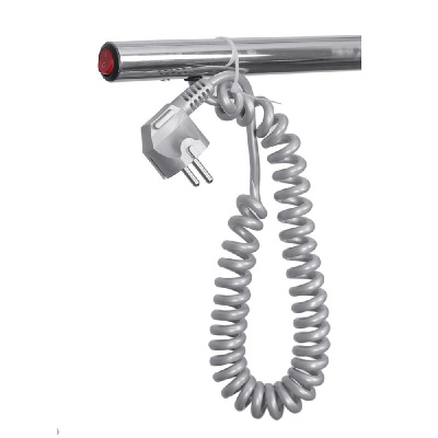 Электрический полотенцесушитель М-образный 600х600 хром DMT 107-25 60x60 EK L Domoterm фото в интернет-магазине Русалия