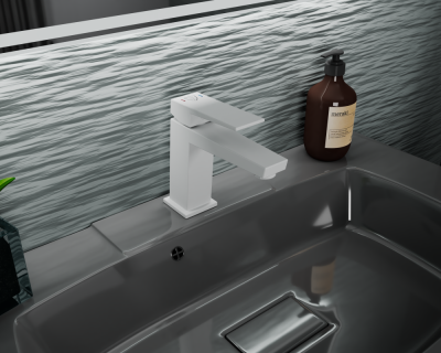 Смеситель для умывальника RUSH Thira (TR3635-12White) фото в интернет-магазине Русалия