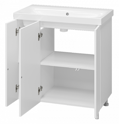 Тумба Лира 80 с раковиной Cersanit Moduo 80 Misty фото в интернет-магазине Русалия