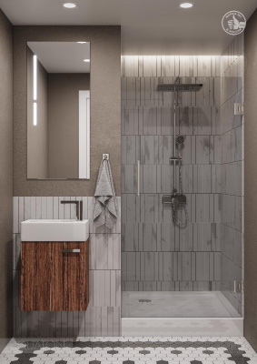 Тумба под раковину AQUATON Эклипс подвесная эбони темный 1A172701EK560 фото в интернет-магазине Русалия