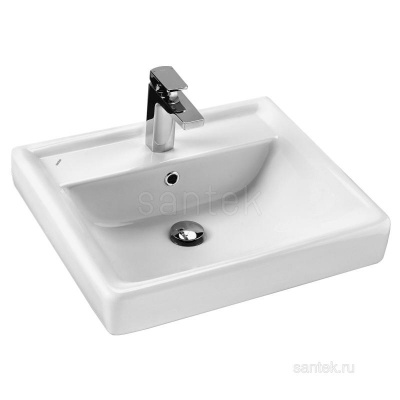 Раковина Santek Тигода 55 отверстие под смеситель 1WH302126 фото в интернет-магазине Русалия