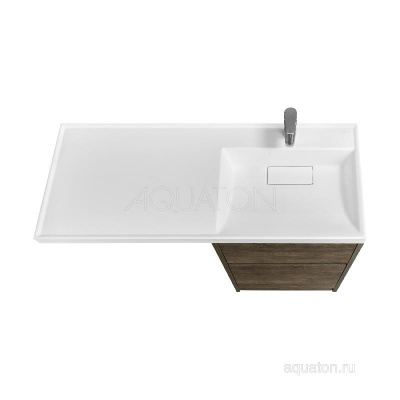 Тумба под раковину AQUATON Лондри 60 Дуб Кантри без фасада 1A266901LHDY0 фото в интернет-магазине Русалия