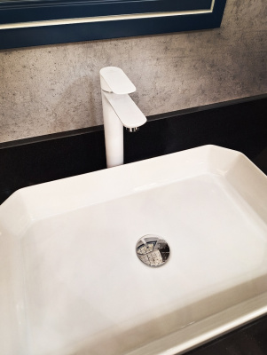 Смеситель для раковины AltroBagno Diretto 010209 Bi AltroBagnoDiretto010209Bi фото в интернет-магазине Русалия