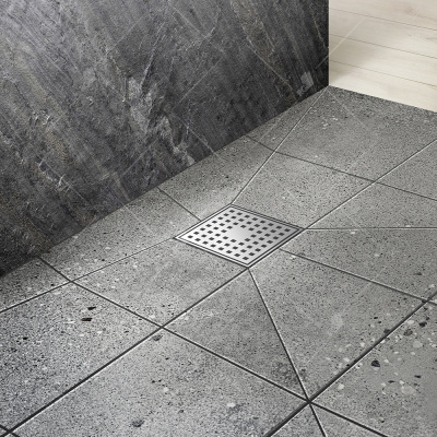 Душевой трап 20х20 см с решеткой SDR-11-20-K RGW фото в интернет-магазине Русалия