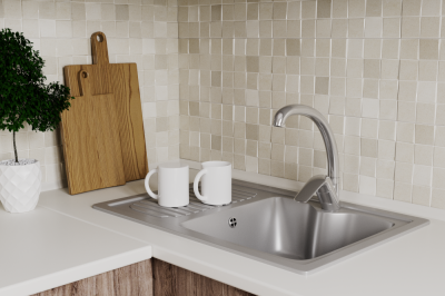 Смеситель для кухонной мойки RUSH Fiji (FI1835-22) фото в интернет-магазине Русалия